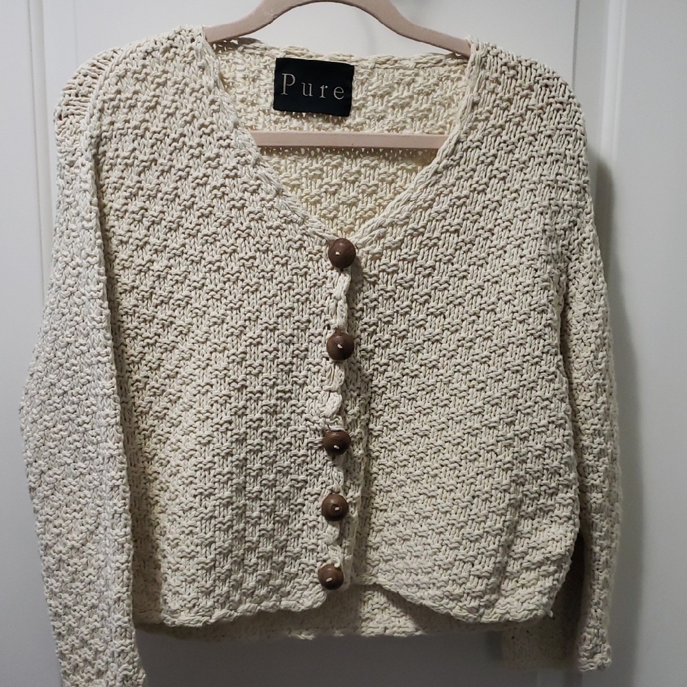 Pur Cream Women's Sweater